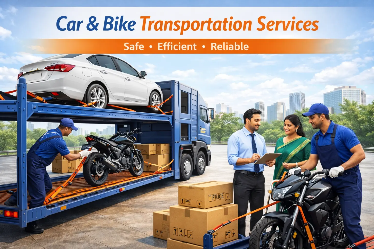 Car & Bike Transportation Services