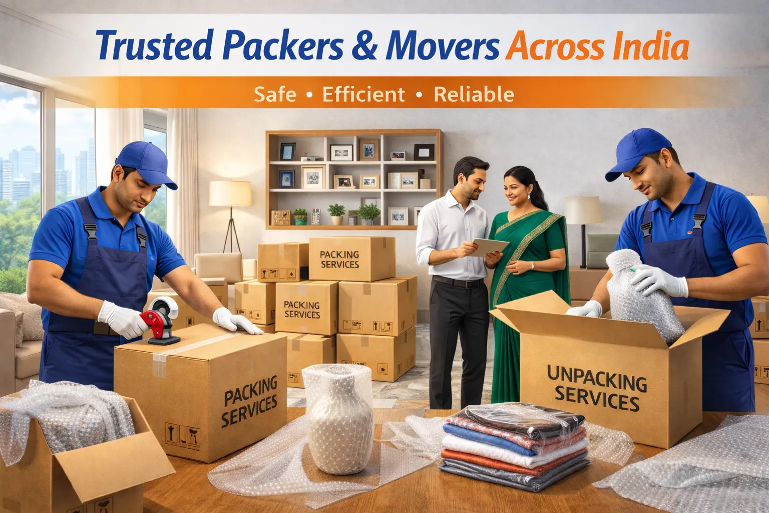 Trusted Packers & Movers Across India